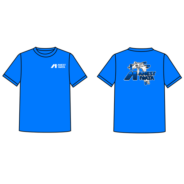 Anest Iwata Series 2 WS-400 Shirt - Blue – Anest Iwata Americas