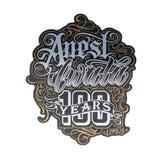 ANEST IWATA 100th Anniversary Sticker Pack